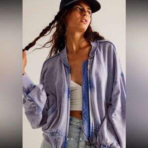 Free People | Good For You Bomber Jacket Sz S